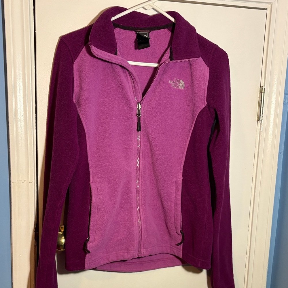 The North Face Two-Tone Pink Fleece Jacket